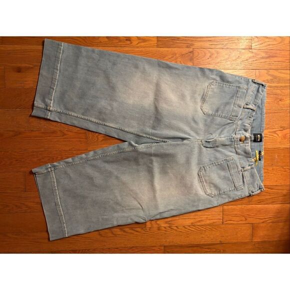 Maeve Wide Leg Cropped Jeans - Picture 1 of 4